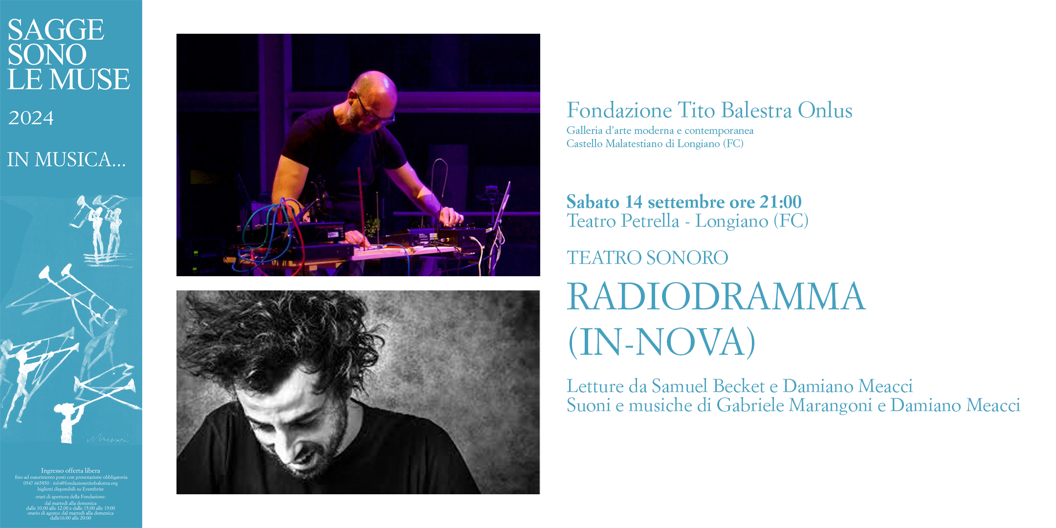 Fondazione Tito Balestra Onlus picture of the event: TEATRO SONORO. RADIODRAMMA (IN-NOVA)